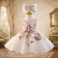 Ivory Blossom Garden Princess Dress