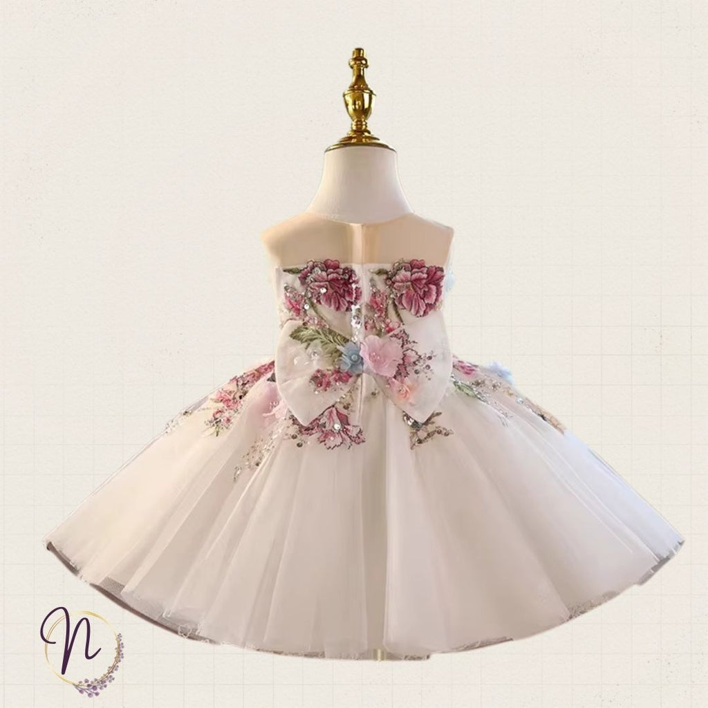Ivory Blossom Garden Princess Dress