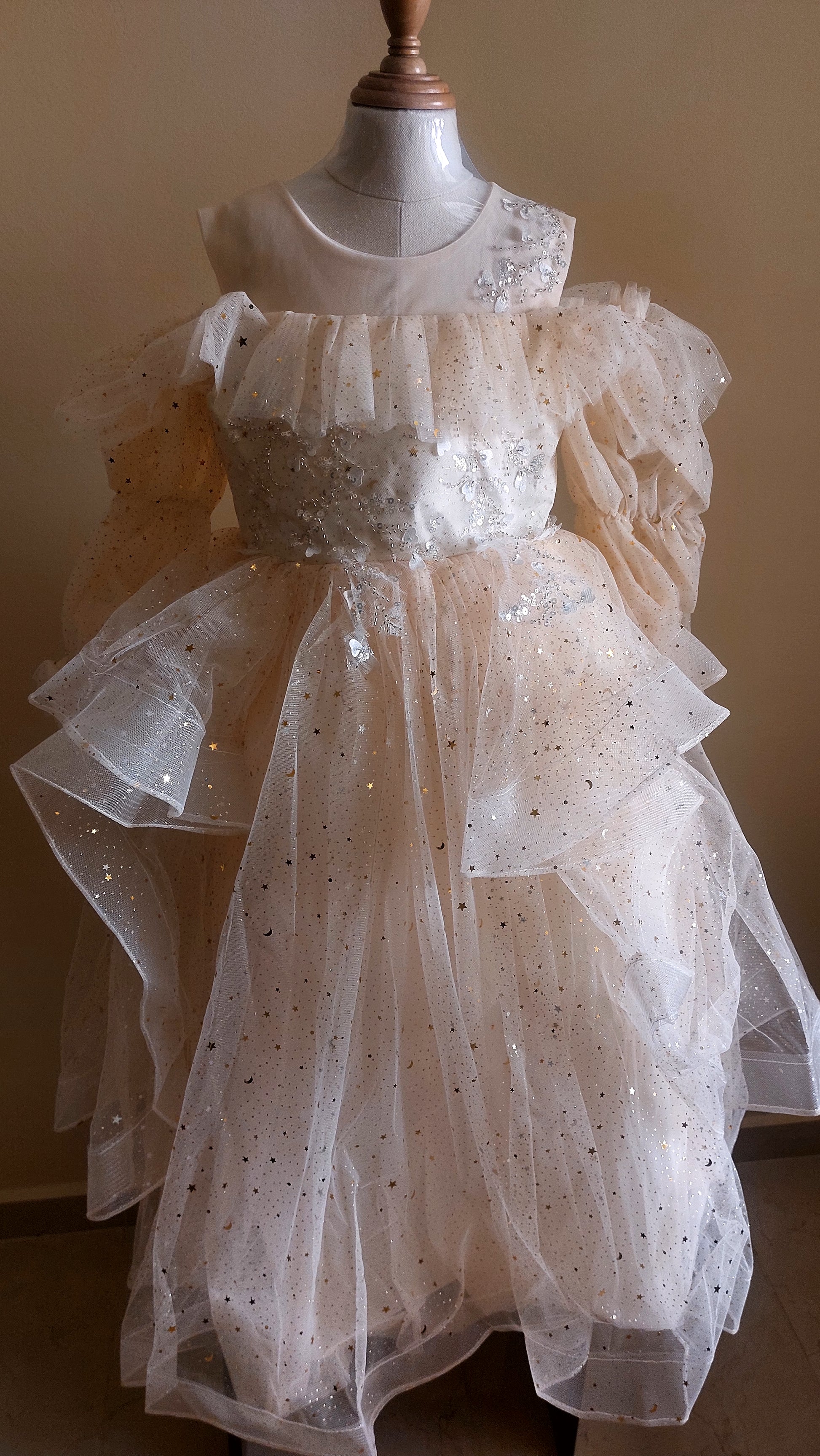 Champagne Sparkle Fairy Gown