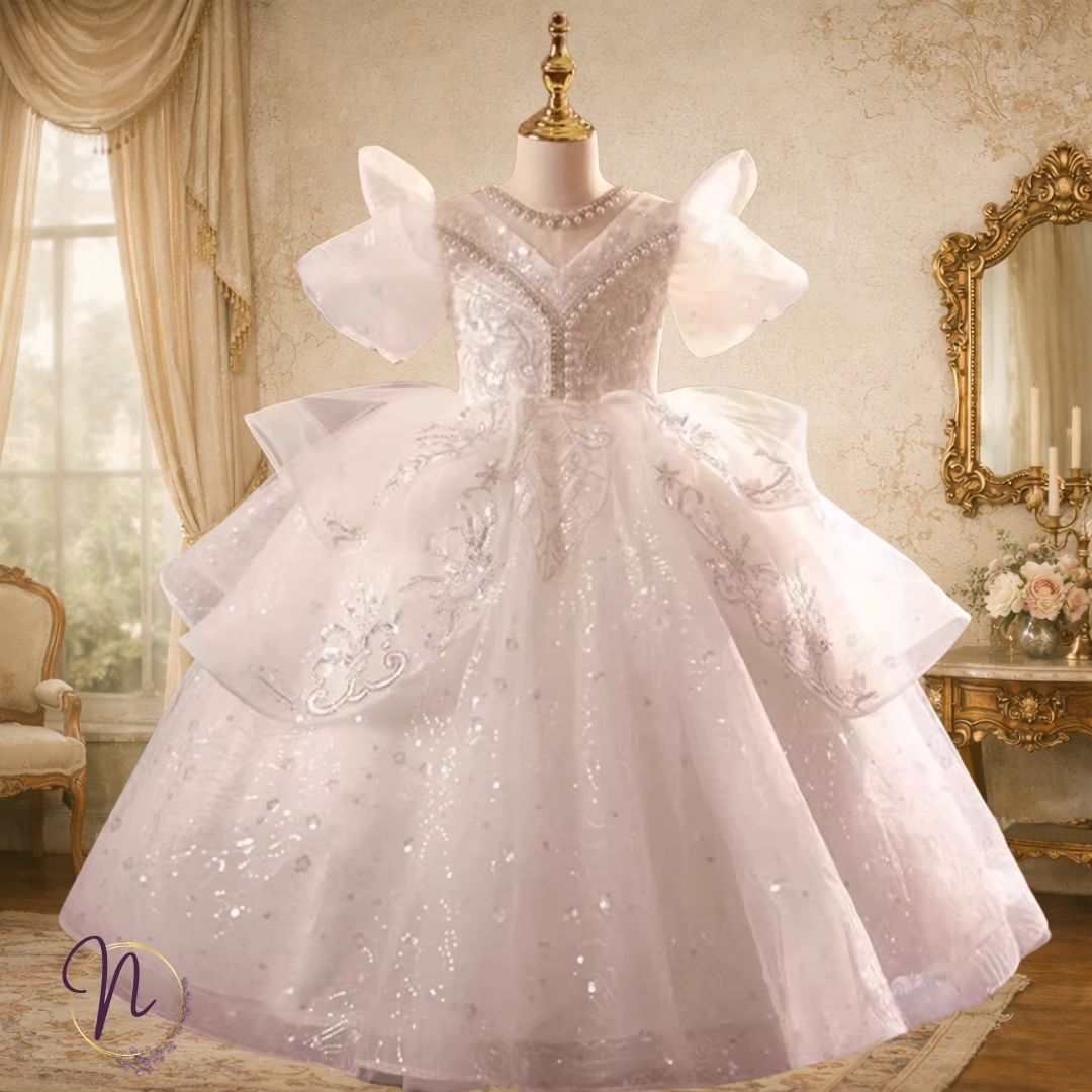 Ivory Lumière Couture Princess Dress