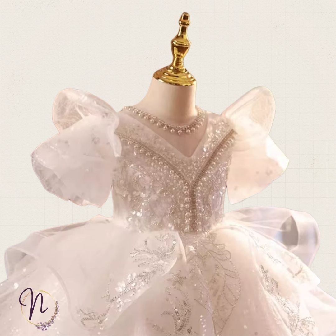 Ivory Lumière Couture Princess Dress