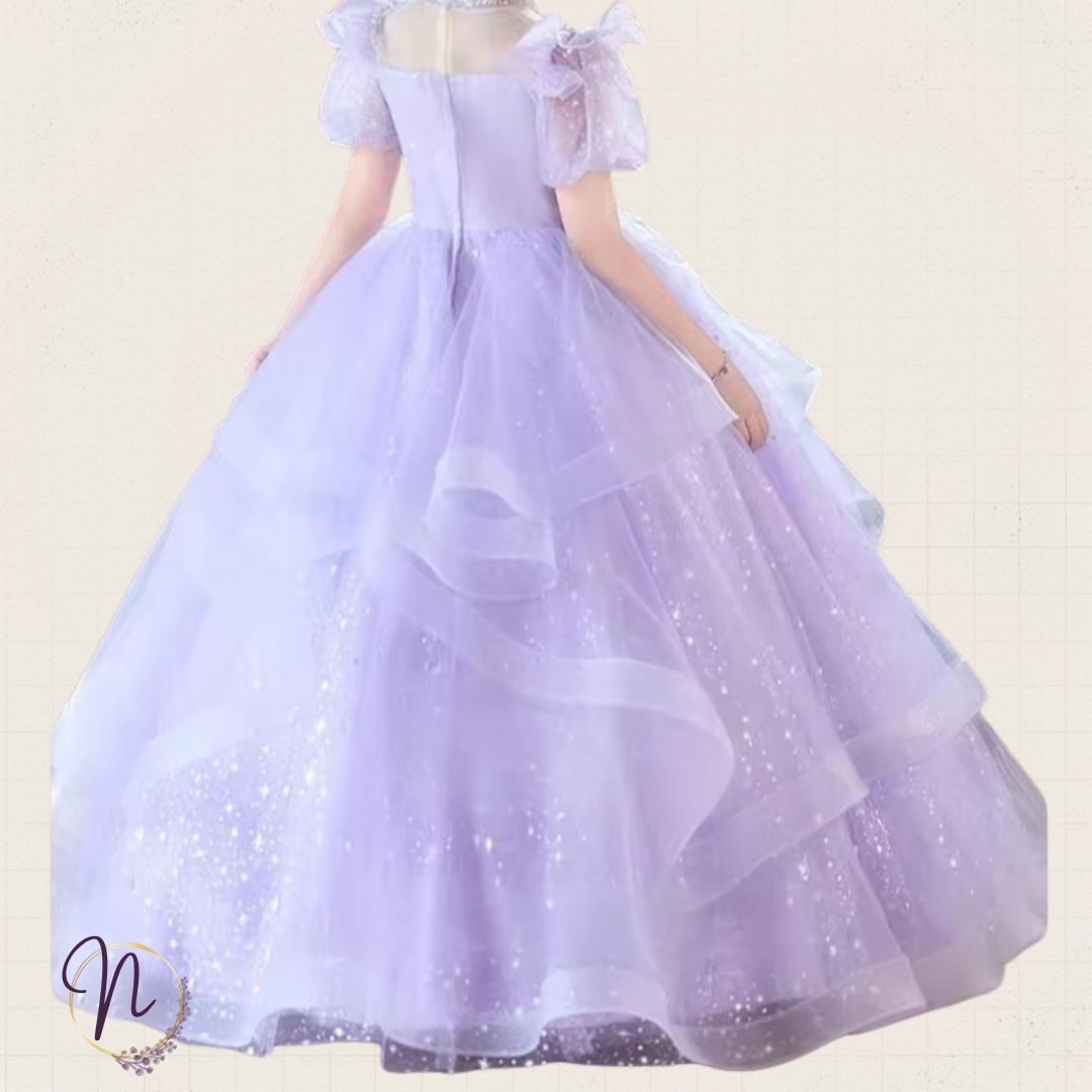 Lavender Starlight Princess Gown