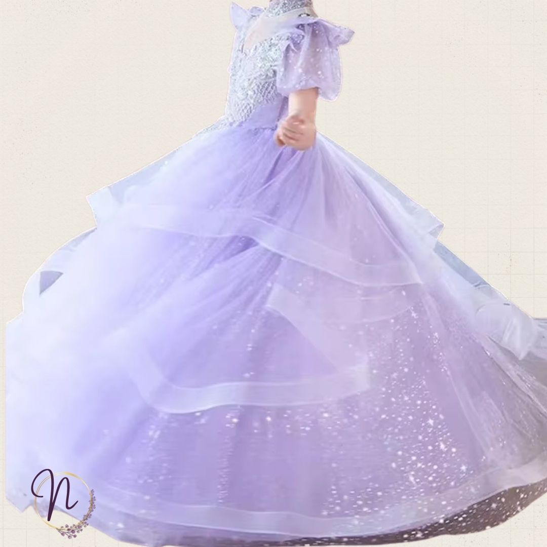Lavender Starlight Princess Gown