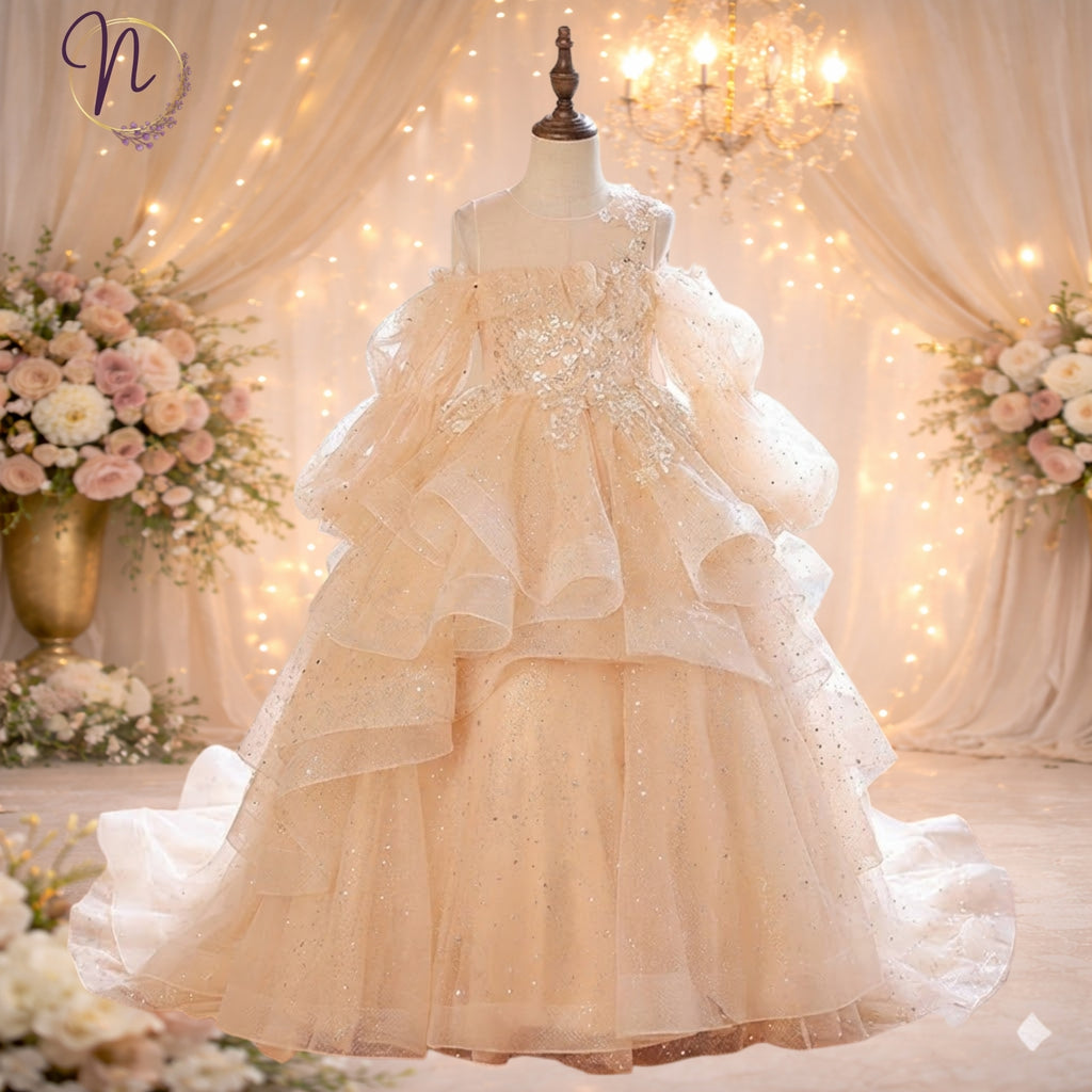 Champagne Sparkle Fairy Gown