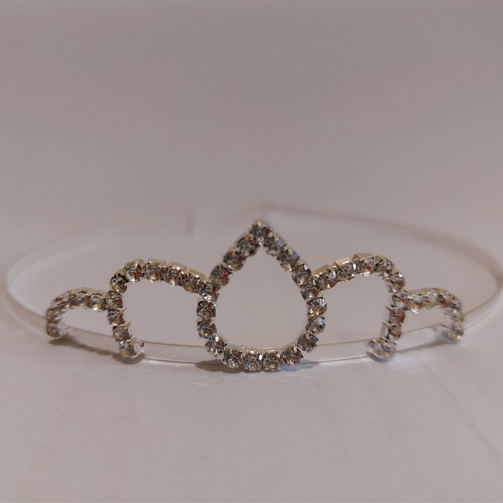 Crystal Teardrop Princess Crown