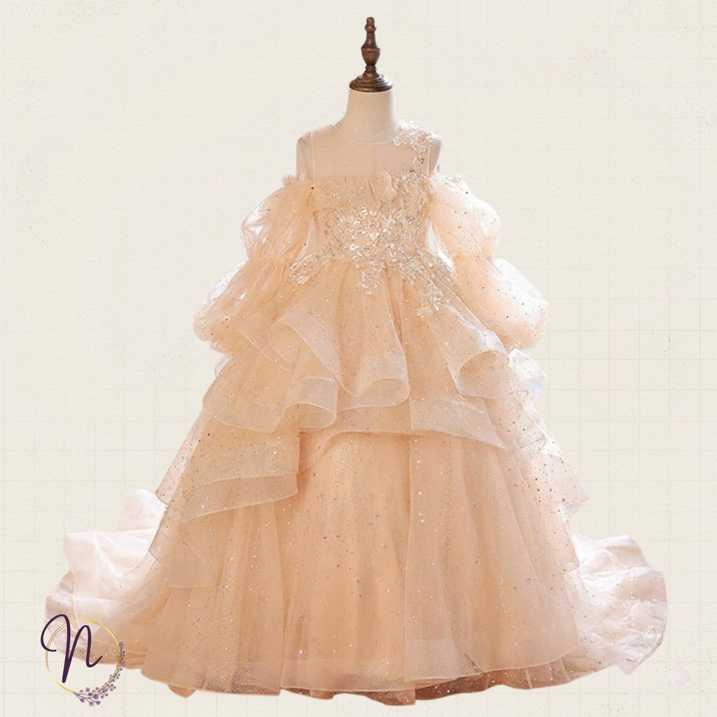 Champagne Sparkle Fairy Gown