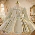 Ivory Gold Leaf Princess Dress