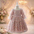 Blush Garden Blossom Princess Dress