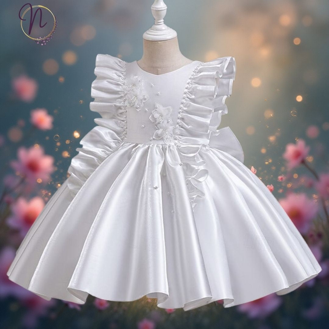 Pearl Whisper White Princess Dress