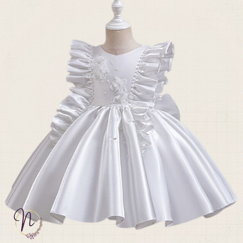 Pearl Whisper White Princess Dress