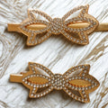 Golden Butterfly Charm Clip