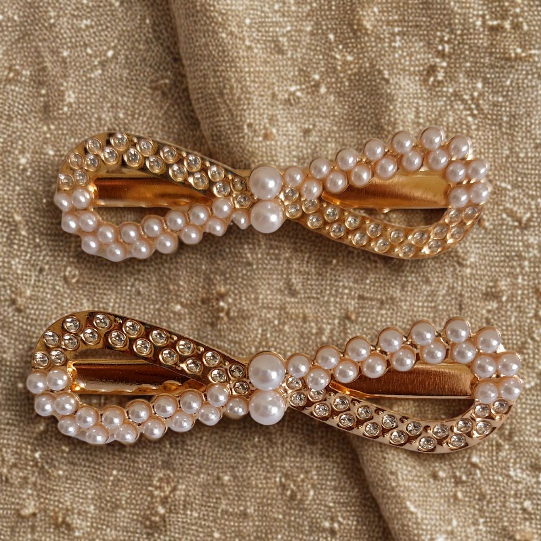 Golden Spiral Twist Clip