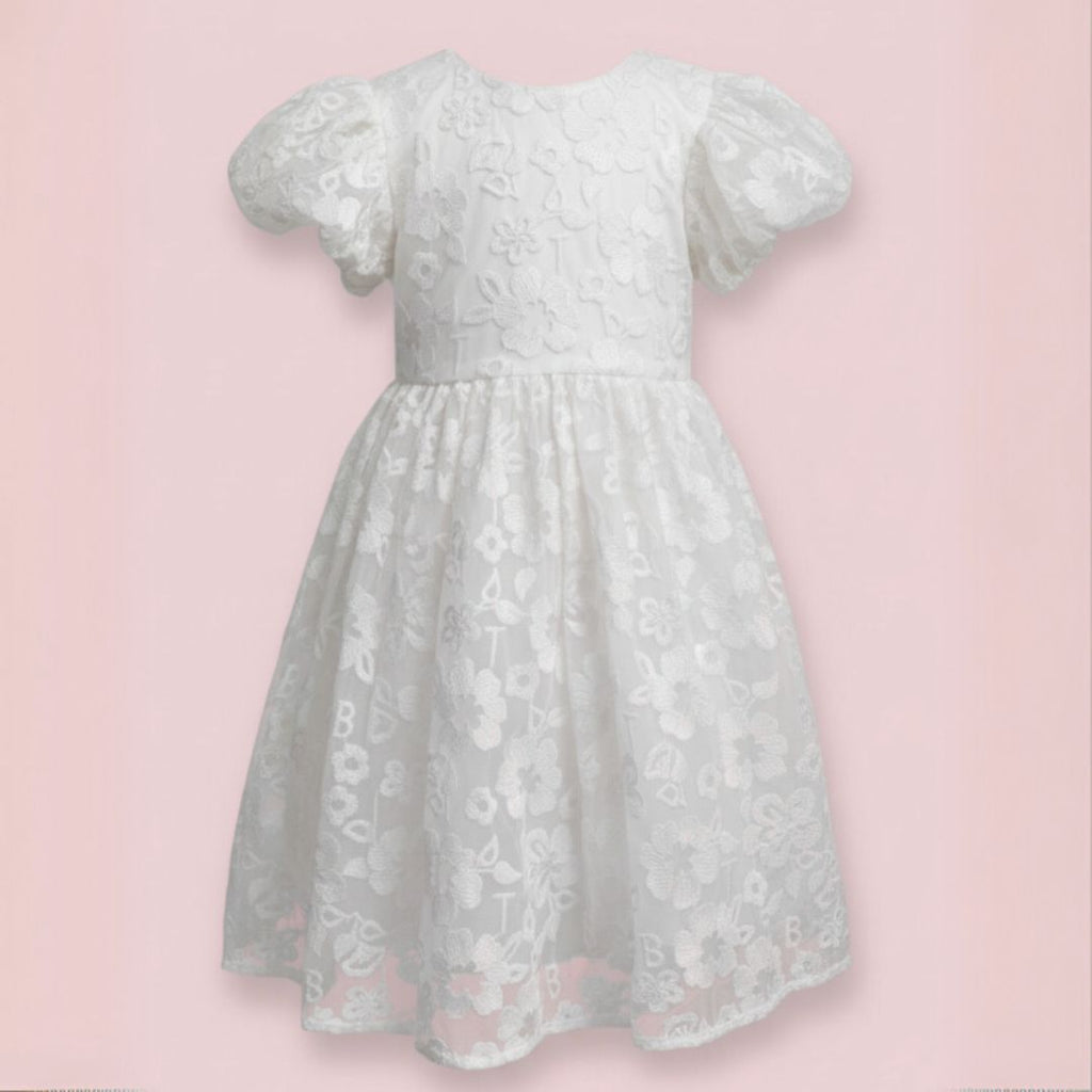 Ivory Blossom Lace Dress