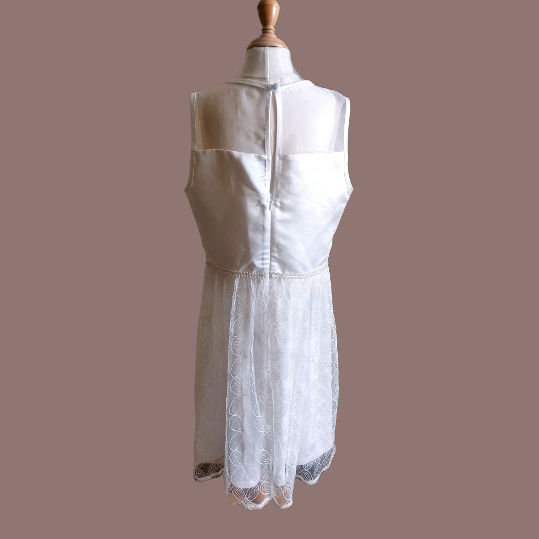 Pearl Bow Elegance Dress