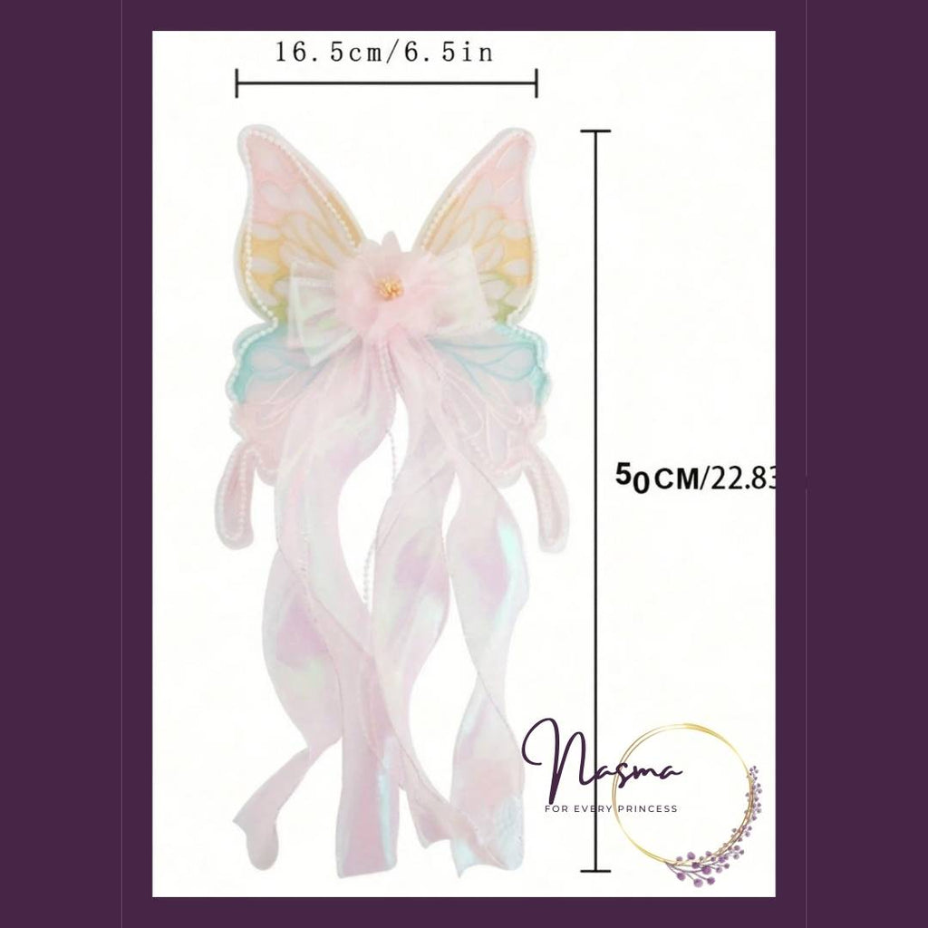 Aurora Dream Butterfly Hair Bow