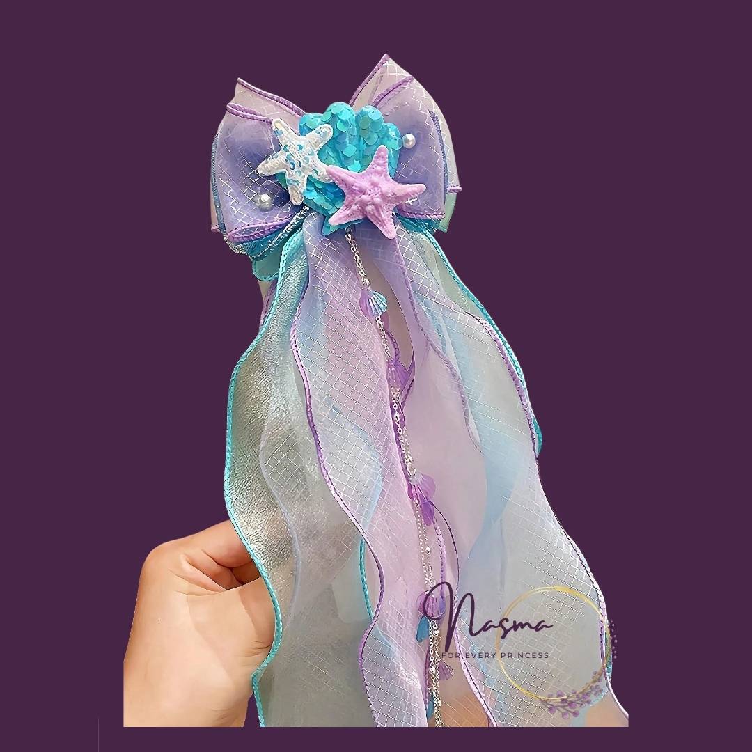 Sea Whisper Mermaid Hair Bow