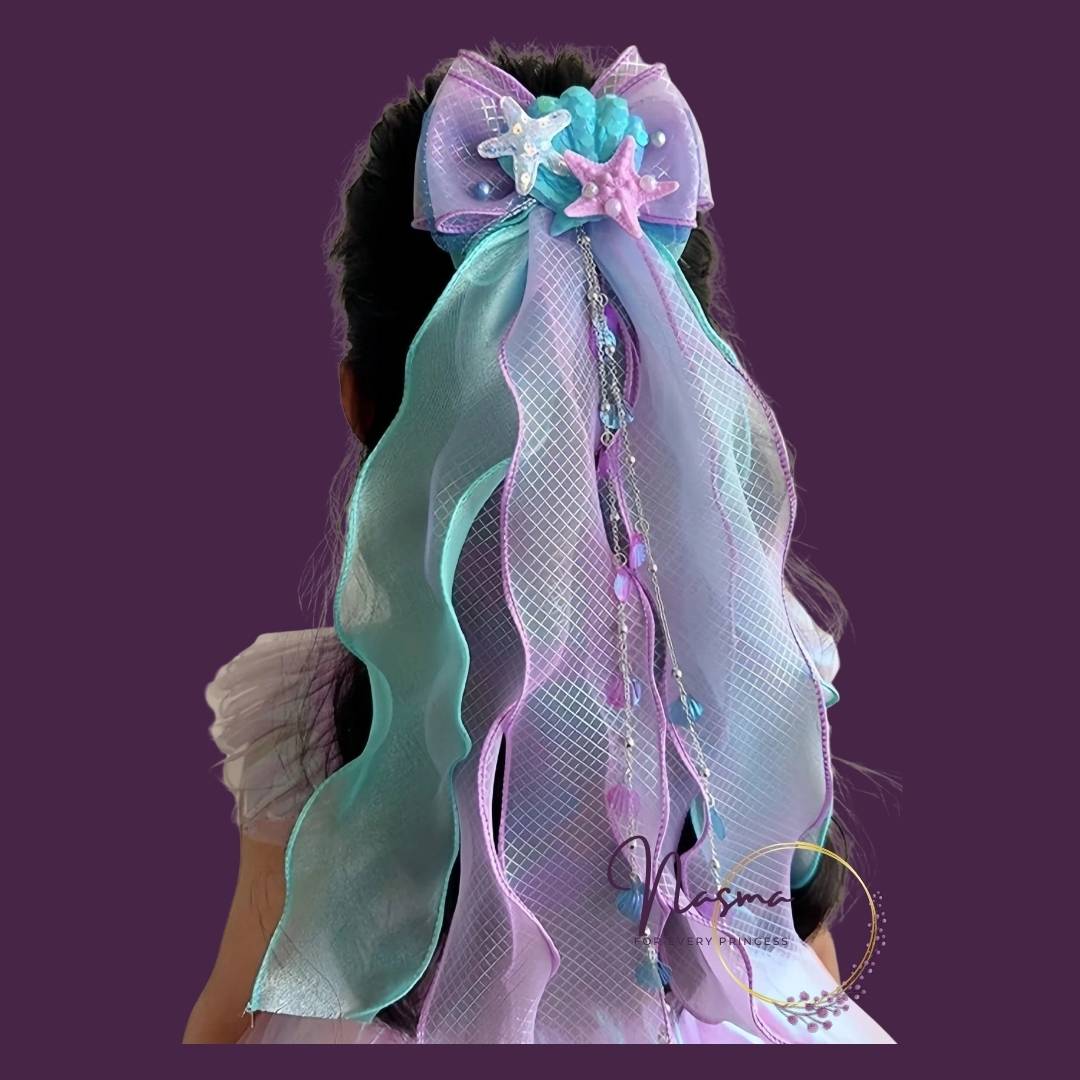 Sea Whisper Mermaid Hair Bow