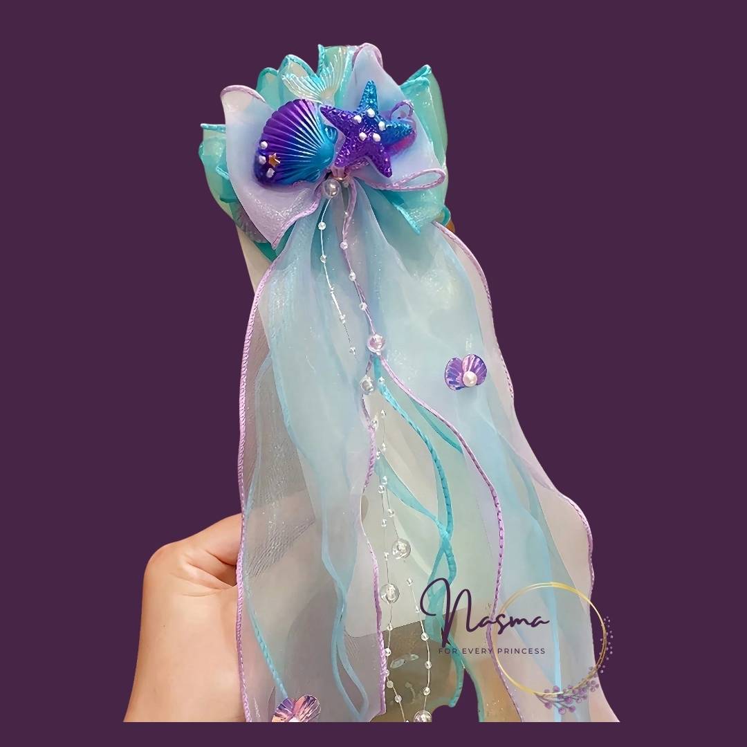 Ocean Dream Mermaid Hair Bow