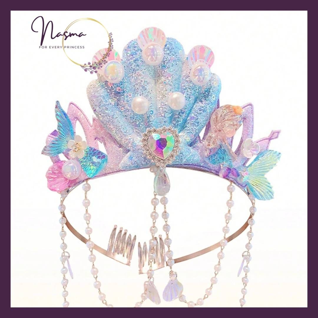 Ocean Jewel Mermaid Princess Crown