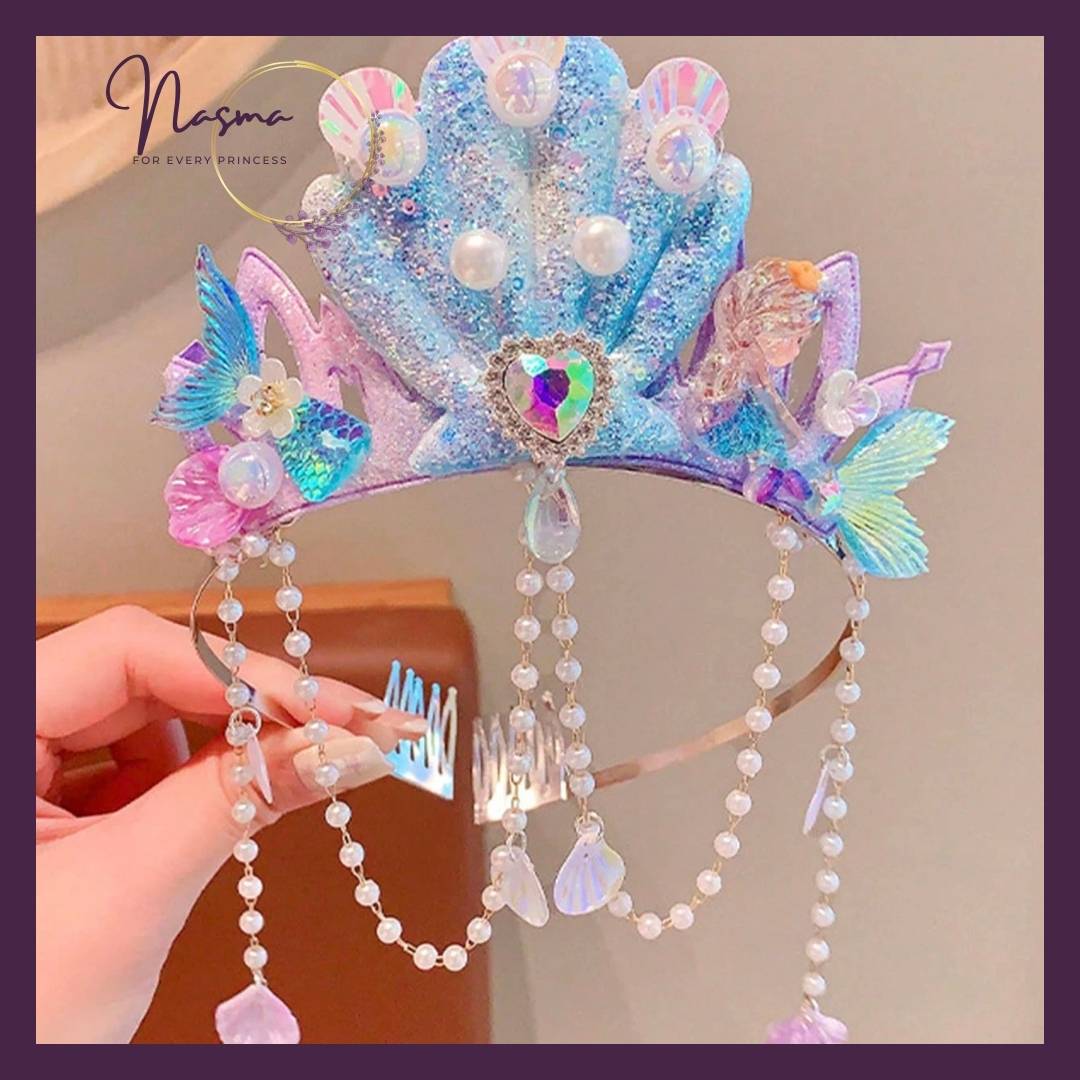 Ocean Jewel Mermaid Princess Crown